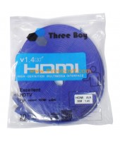 Cable DP HDMI M/M (30M) Slim สายแบน ThreeBoy